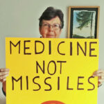‘Medicine Not Missiles’: Langley Protestors Call On Federal Government To Cancel $19B Fighter Jet Procurement