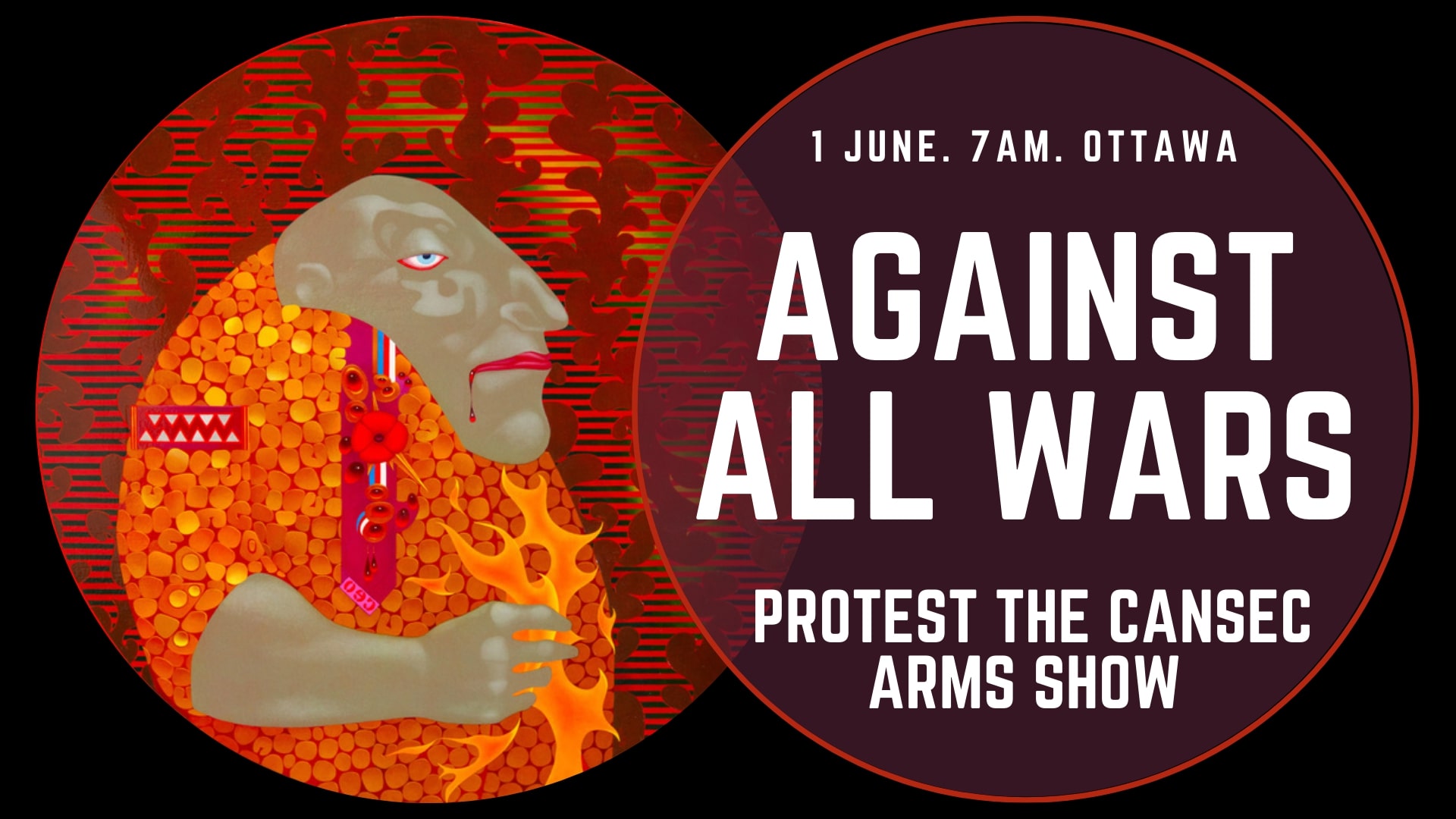 Against All Wars: Protest the CANSEC Arms Show